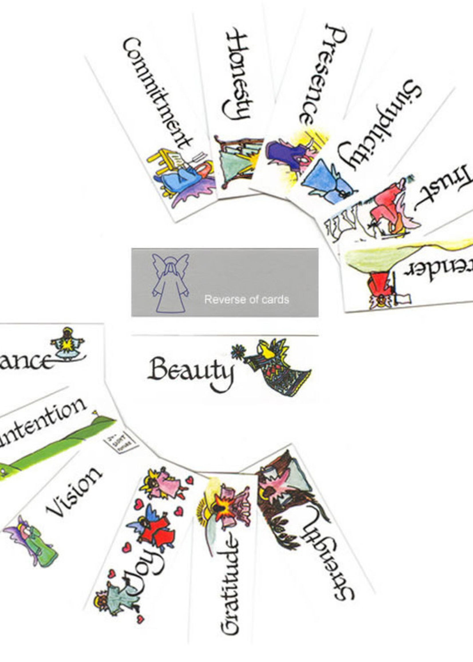 Holistic Trader UK Original Angel Cards: New Edition- Cards Only