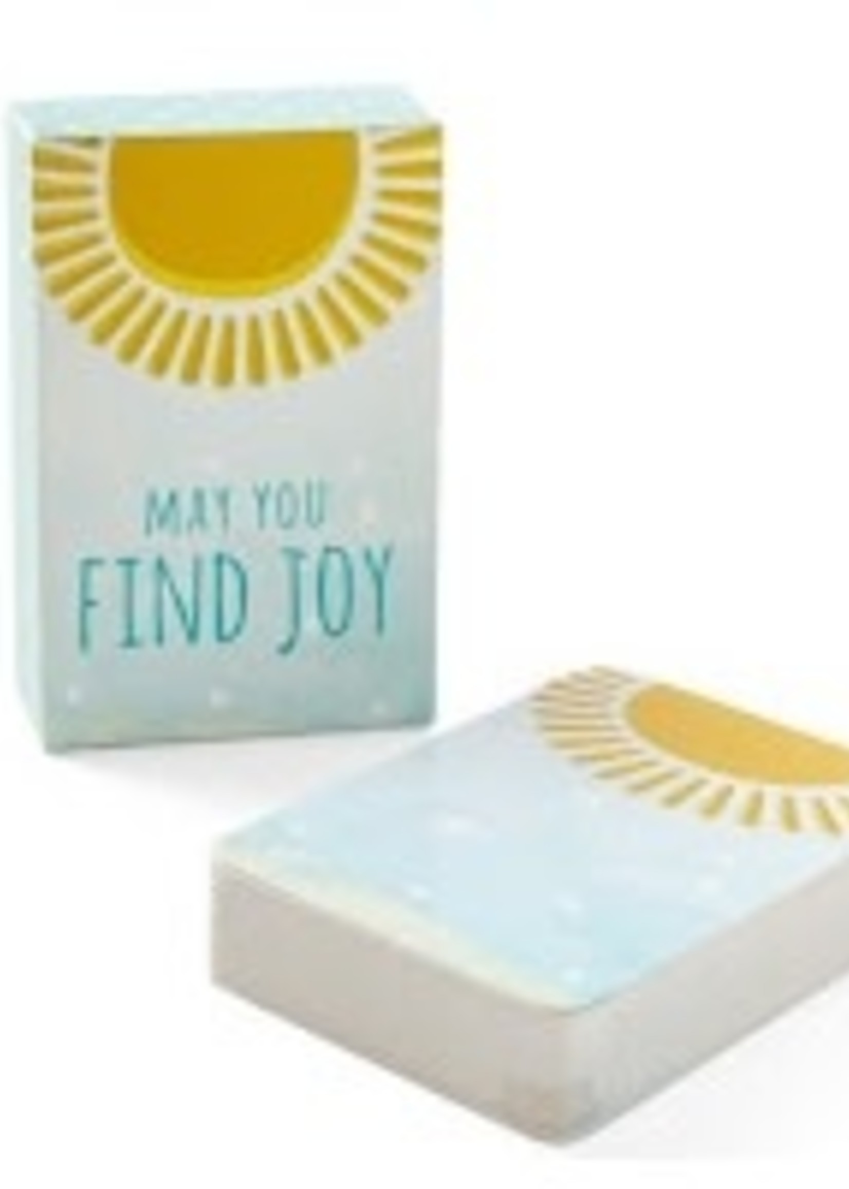 May You Know Joy Inc. May You Find Joy Mini Intention Card Deck