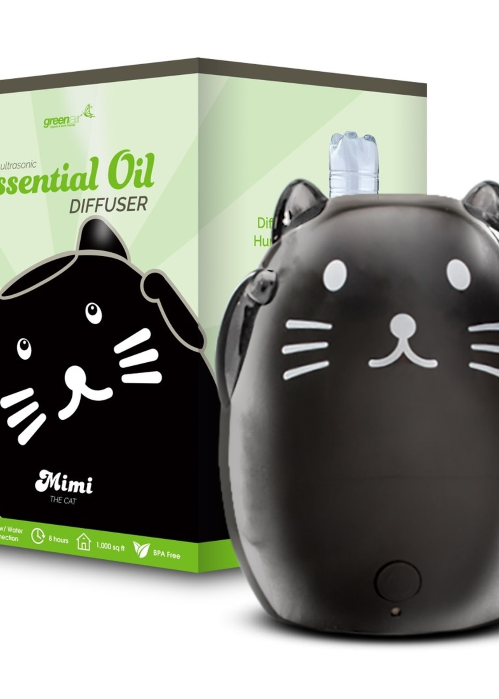 Greenair Inc. Mimi The Cat Essential Oil Diffuser