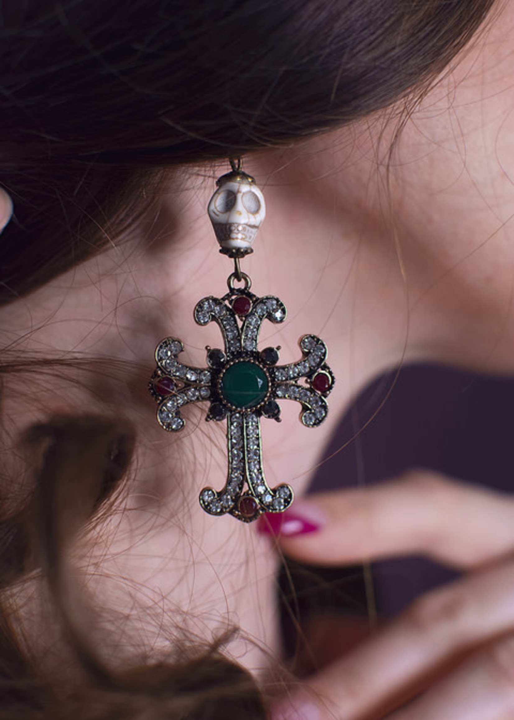 Venetto Earrings Emerald