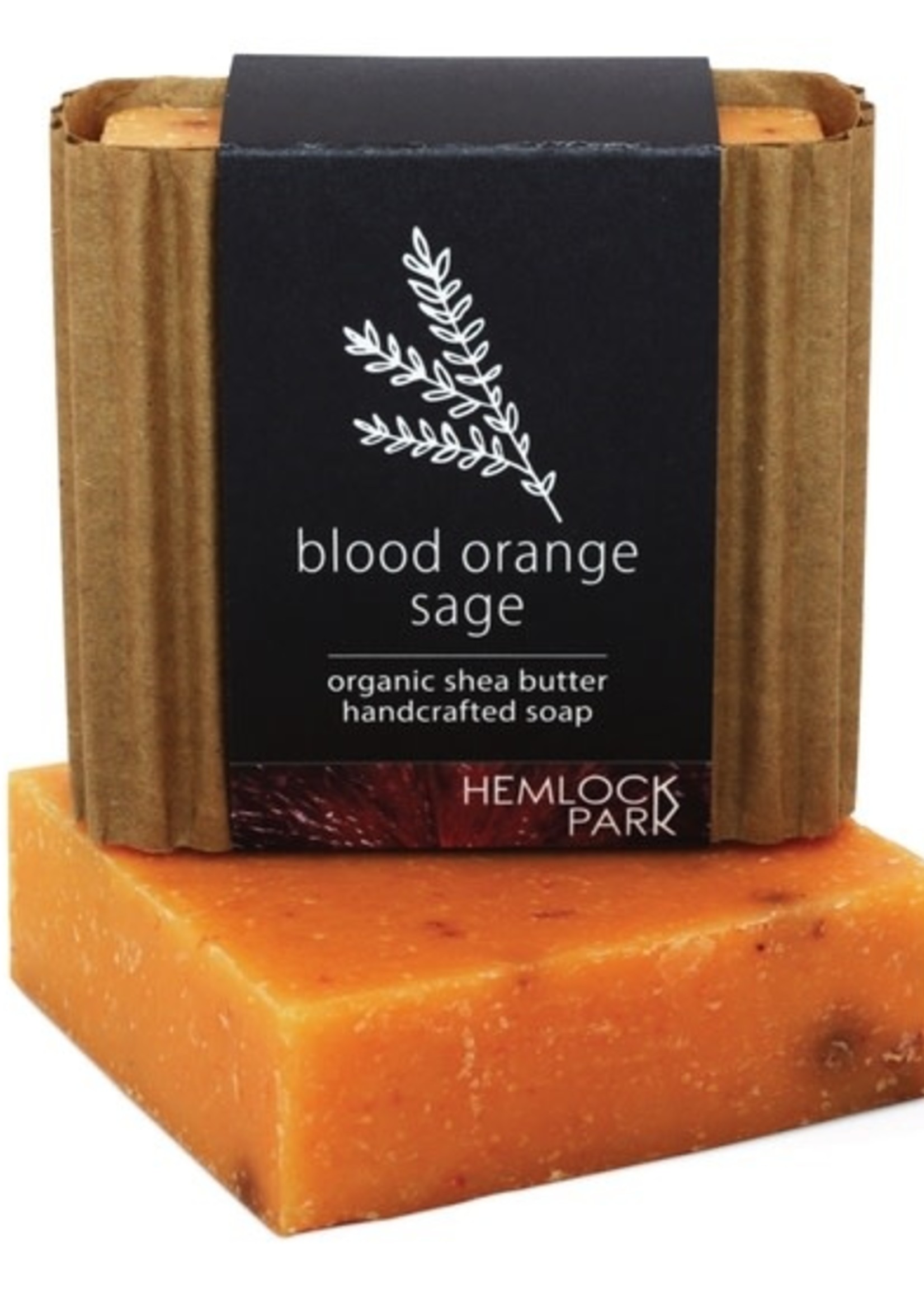 Hemlock Park Blood Orange Sage Organic Soap