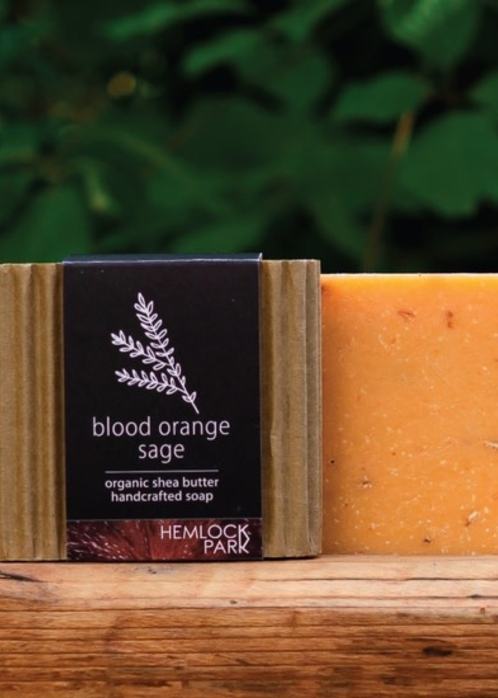 Hemlock Park Blood Orange Sage Organic Soap