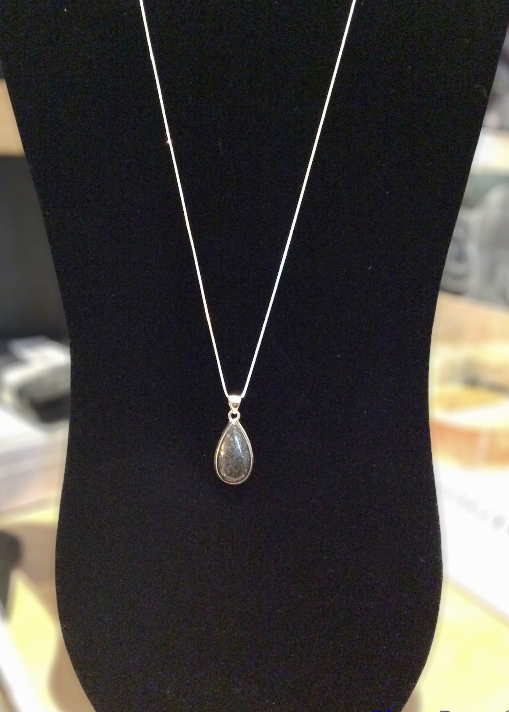 Nugent Pyrite in Agate Sterling Silver Pendant