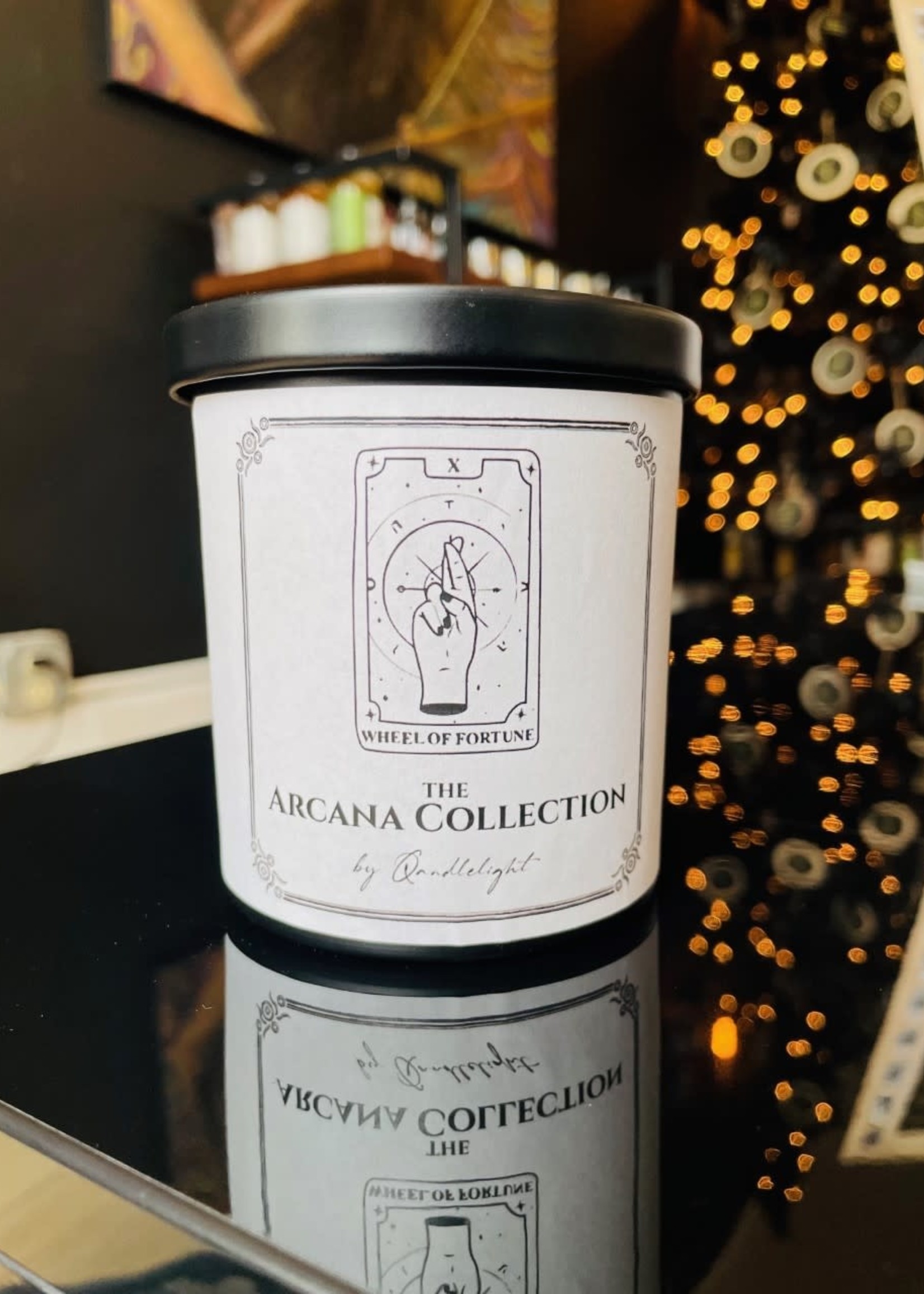 Qandlelight The Arcana Collection Candle: Wheel Of Fortune