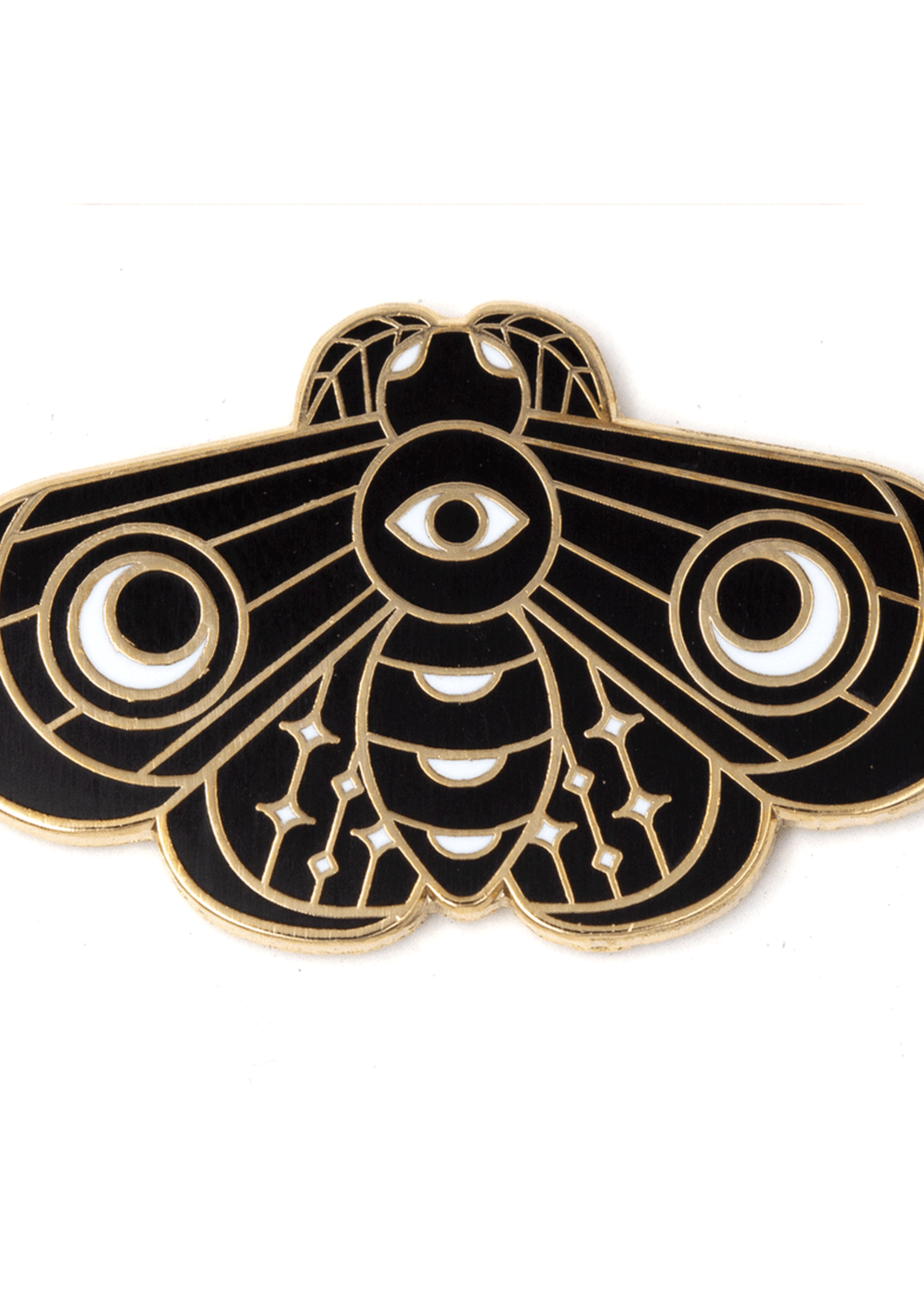 These Are Things Lunar Moth Enamel Pin