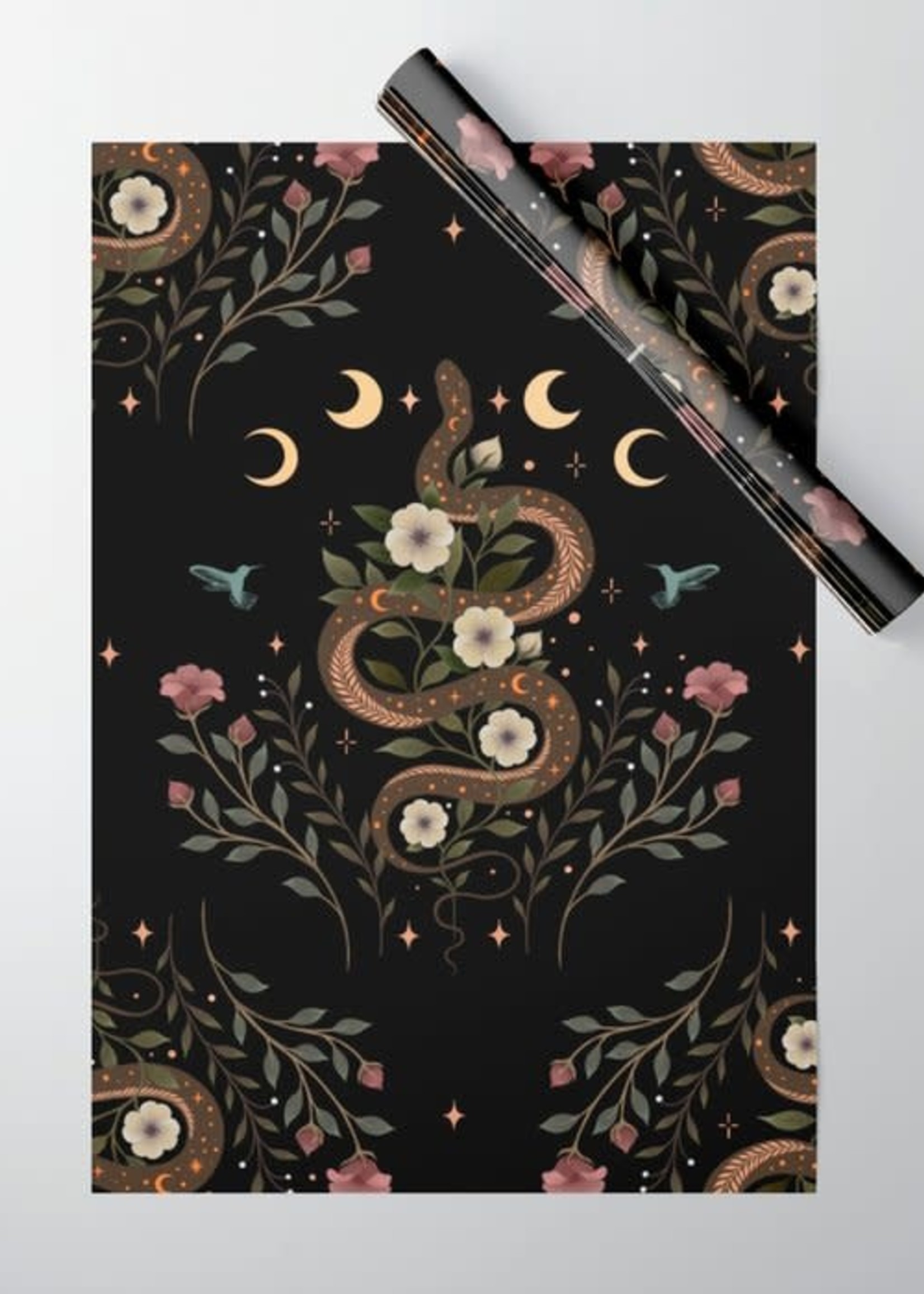 Society6 Serpent Spell Wrapping Paper