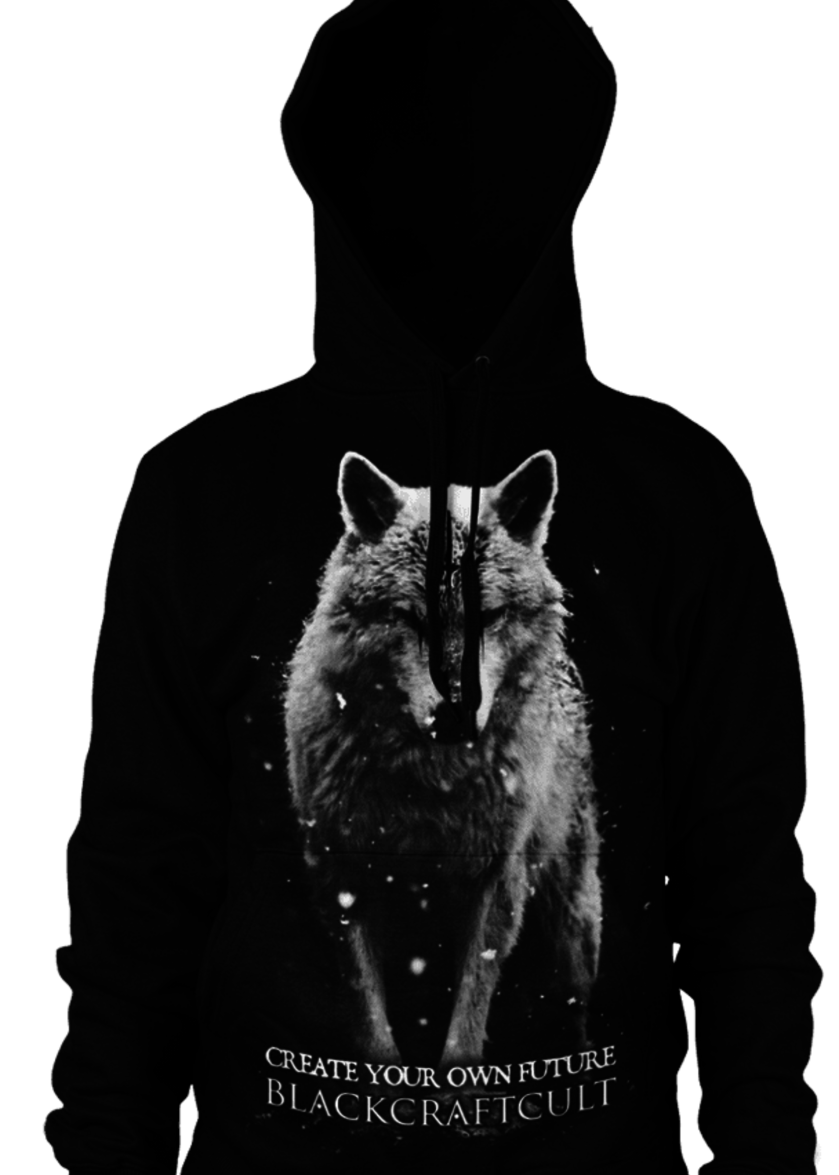 Blackcraft Cult Lone Wolf - Hooded Pullover Sweater (XL)