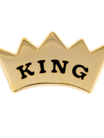 These Are Things King Crown Enamel Pin