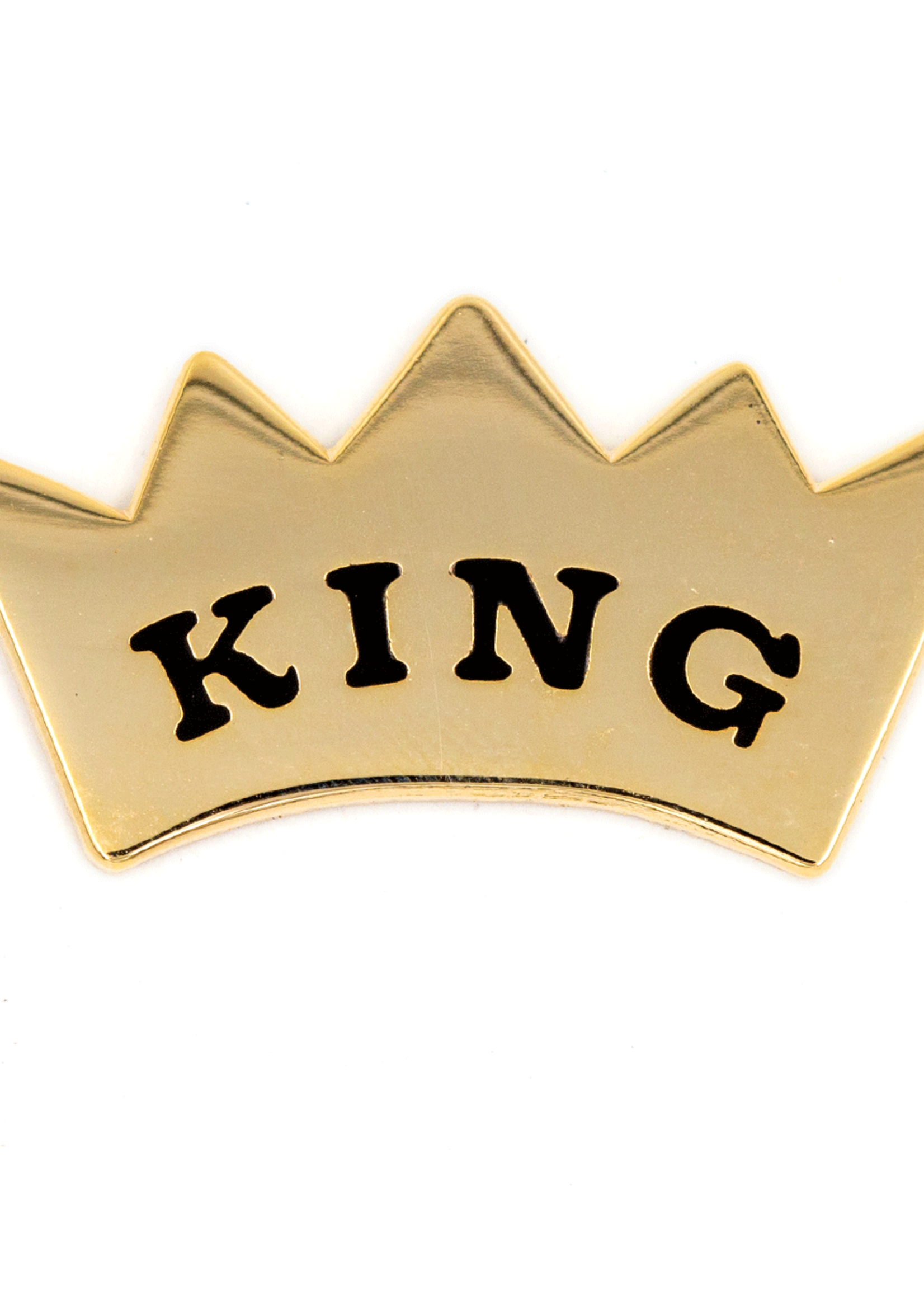 These Are Things King Crown Enamel Pin