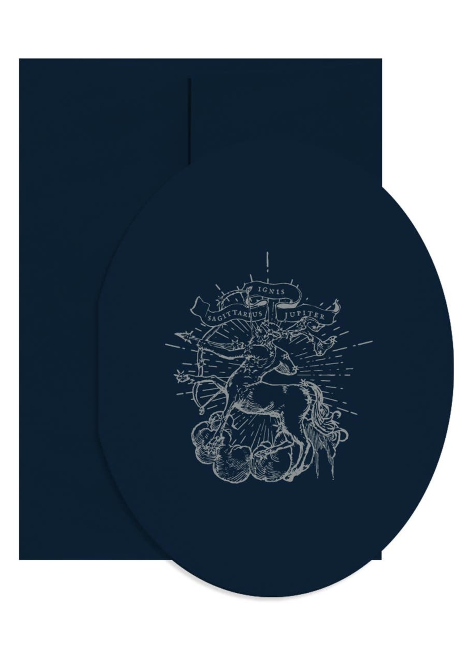 Open Sea Sagittarius Blank Card