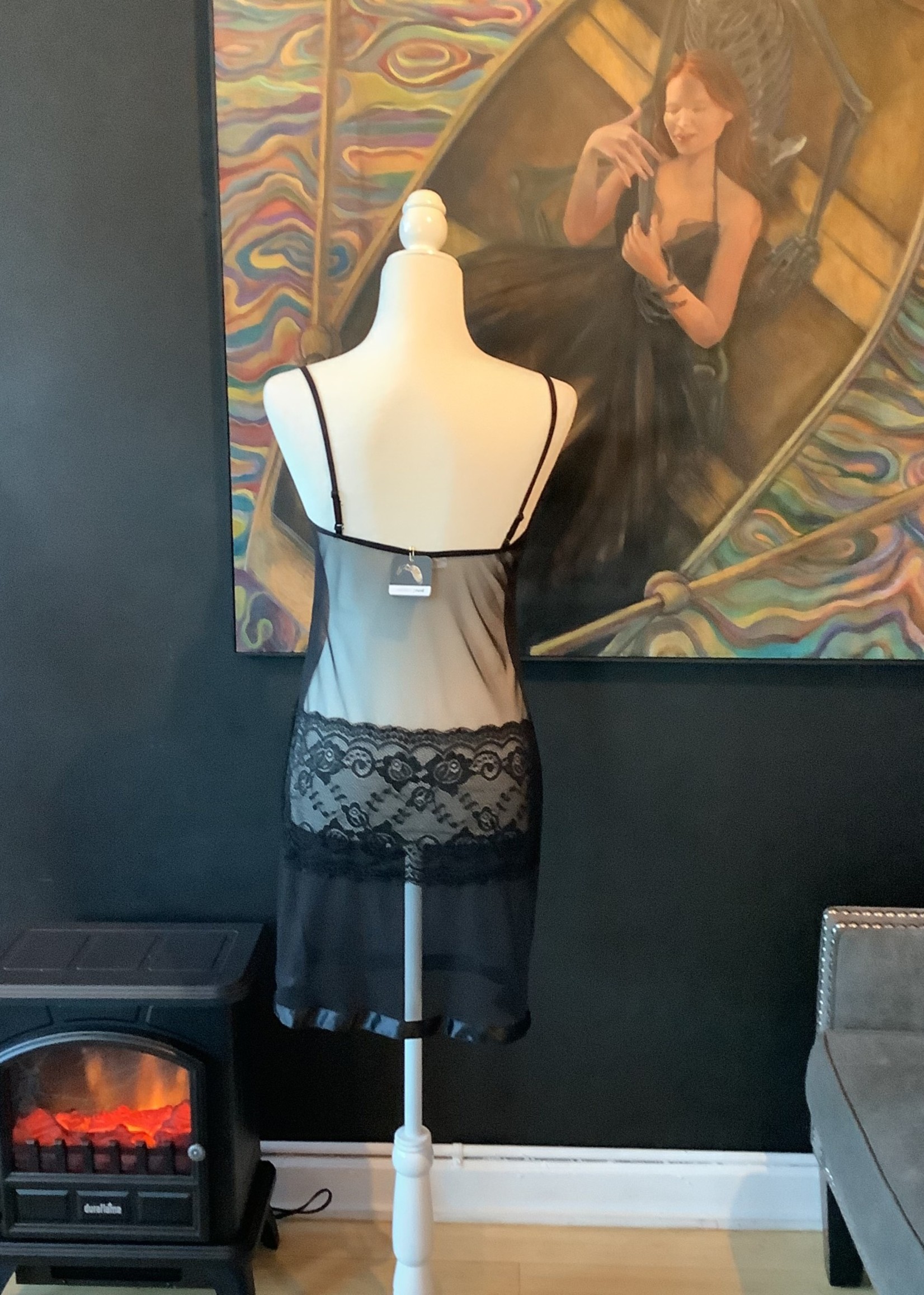 Myre's & L' atelier Black Lingerie - Ebony - Myre (S-M)