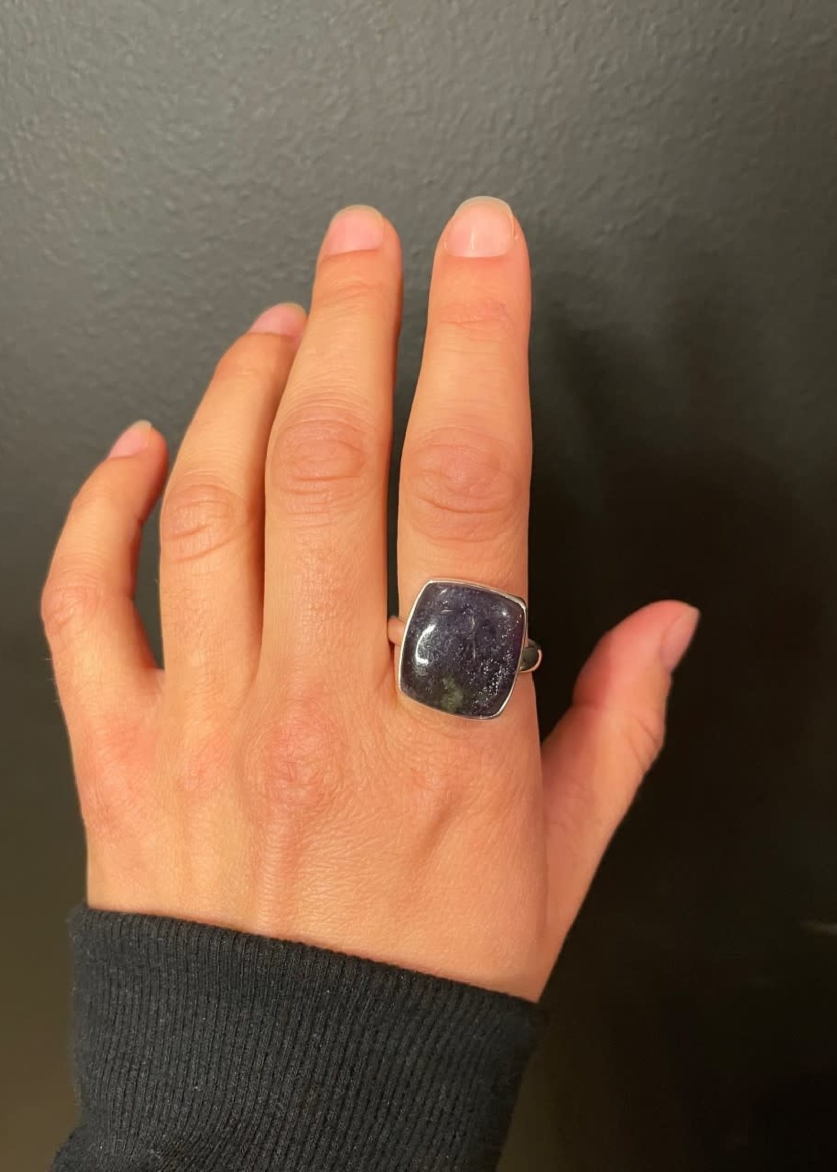 Nugent Iolite Sunstone Sterling Silver Ring
