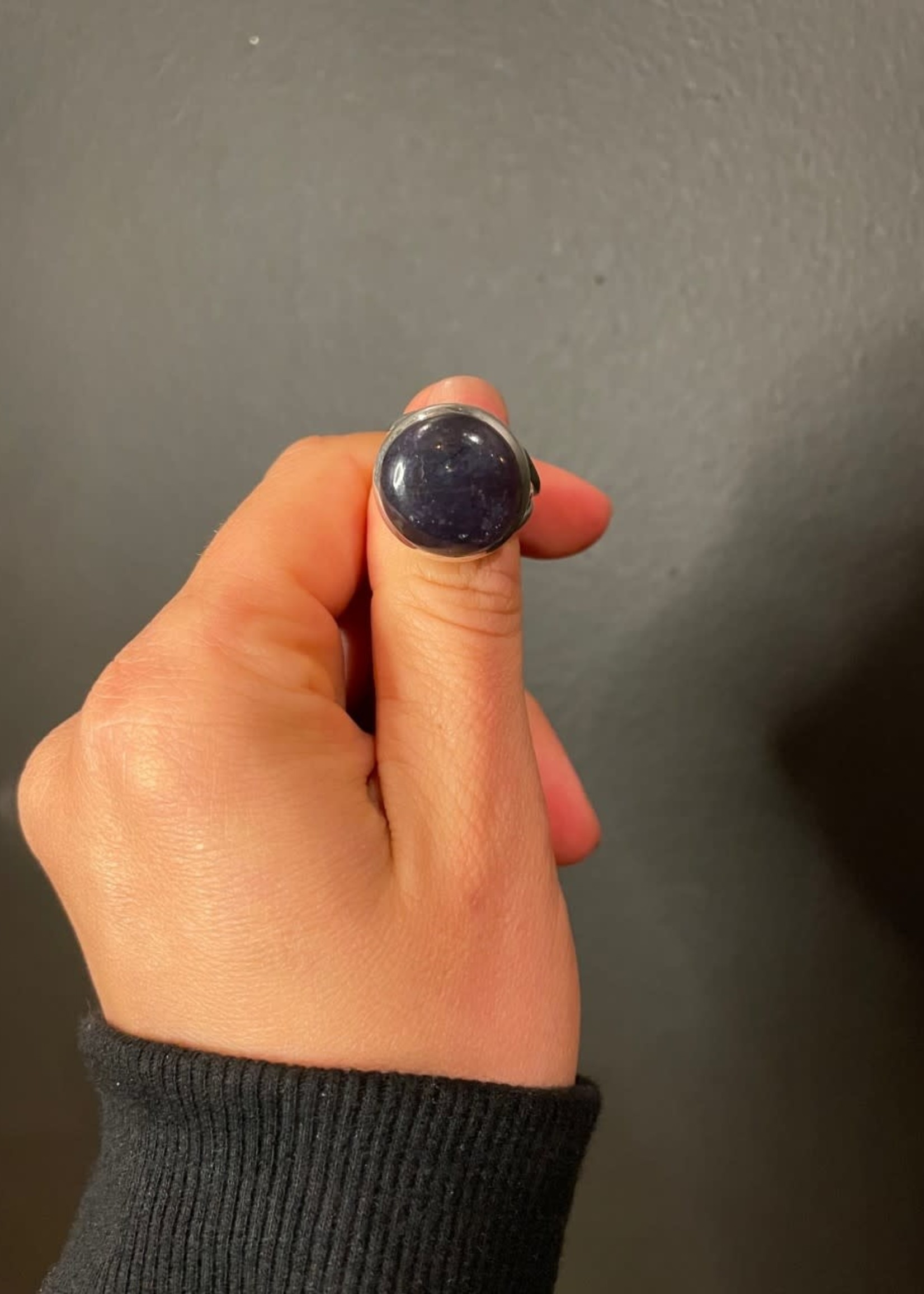 Nugent Iolite Sunstone Sterling Silver Ring