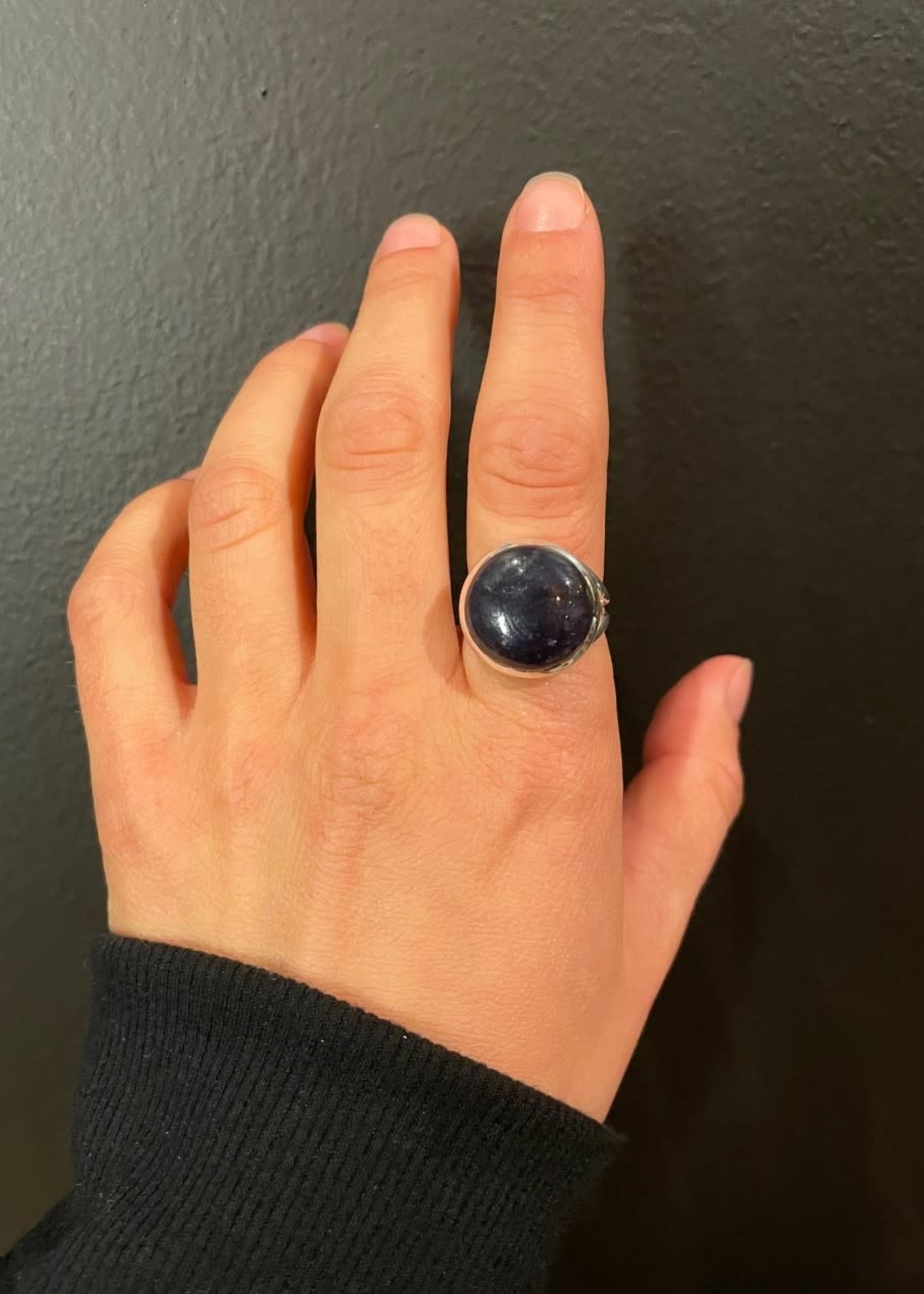 Nugent Iolite Sunstone Sterling Silver Ring