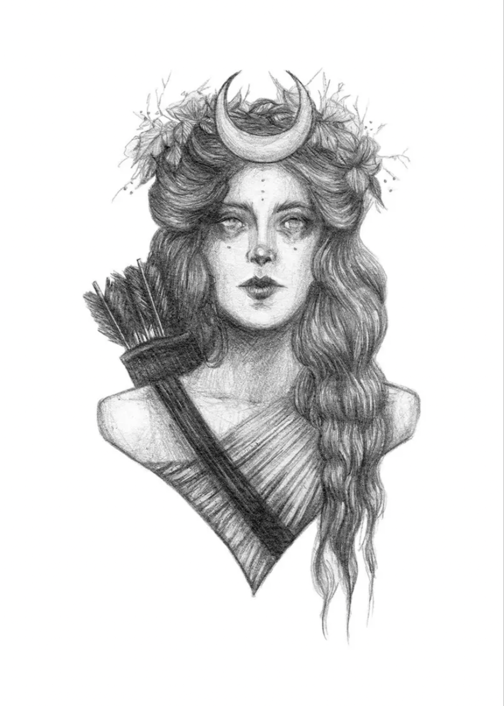 Caitlin McCarthy Art Artemis Fine Art Print 8x10