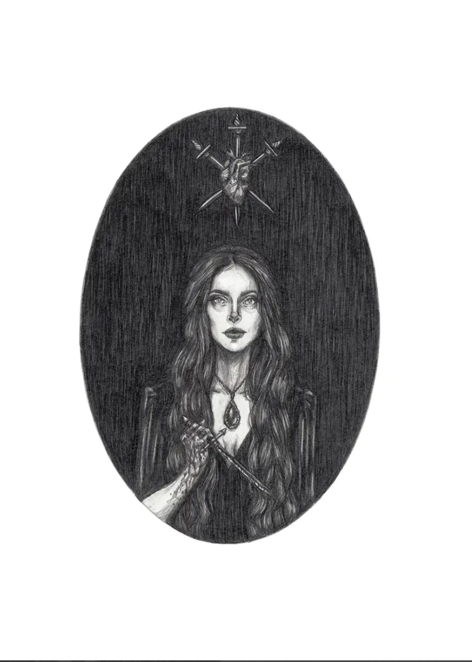 Caitlin McCarthy Art The Love Witch Fine Art Print 8x10