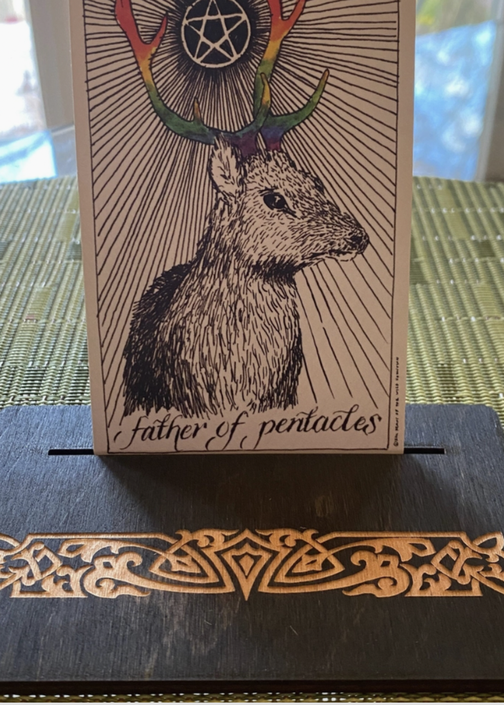 Zen and Meow Celtic Tarot Card Holder