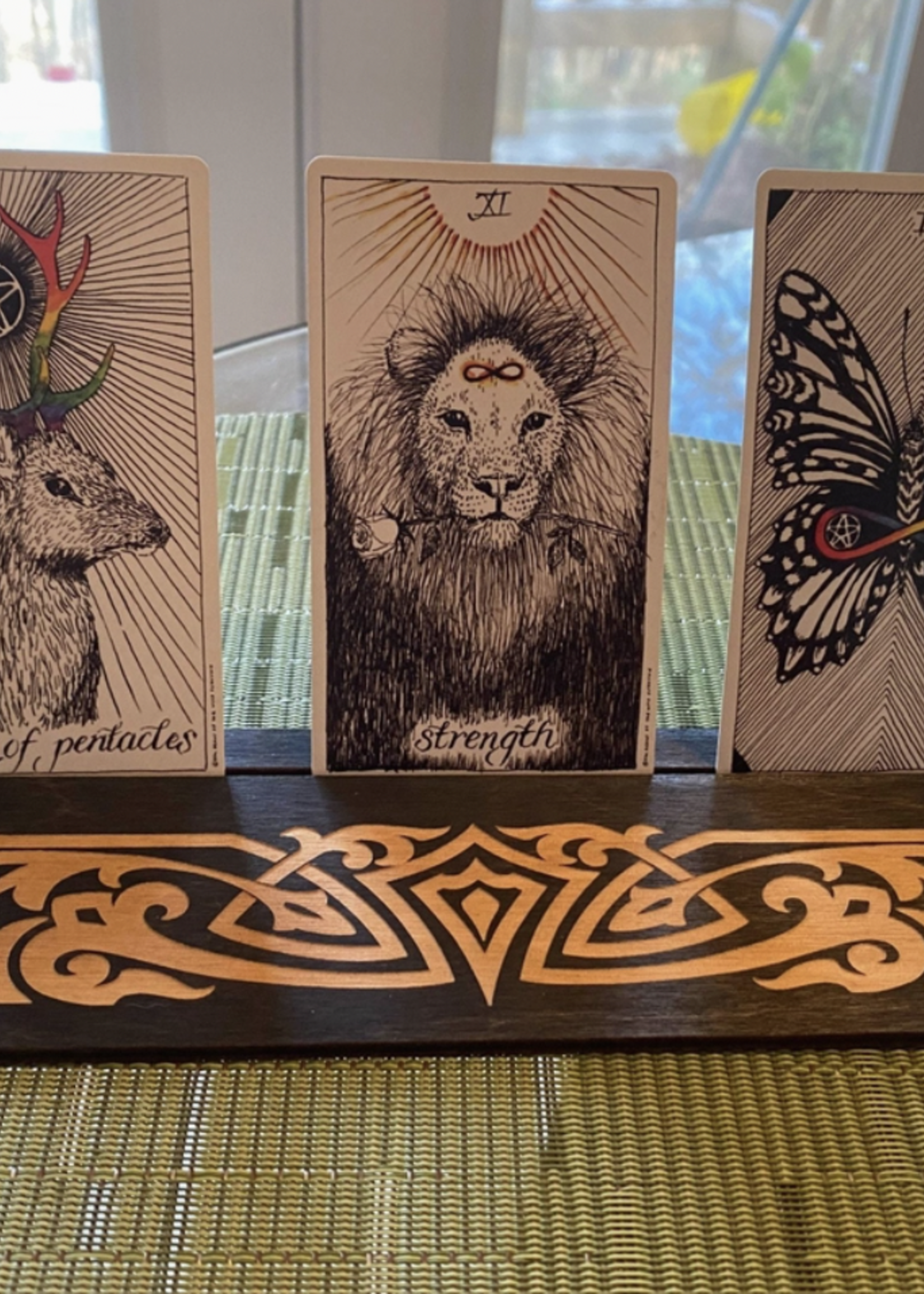 Zen and Meow Celtic Tarot Card Holder