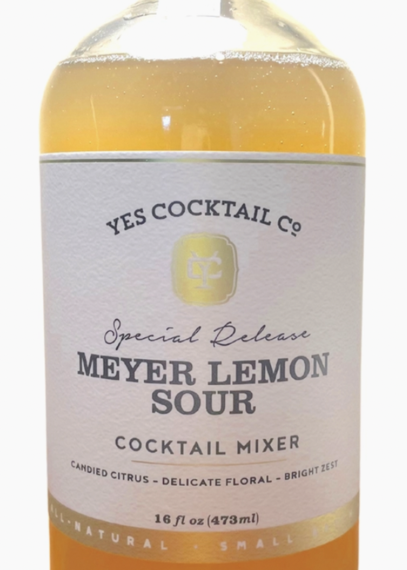 Yes Cocktail Co. Meyer Lemon Sour Cocktail Mix