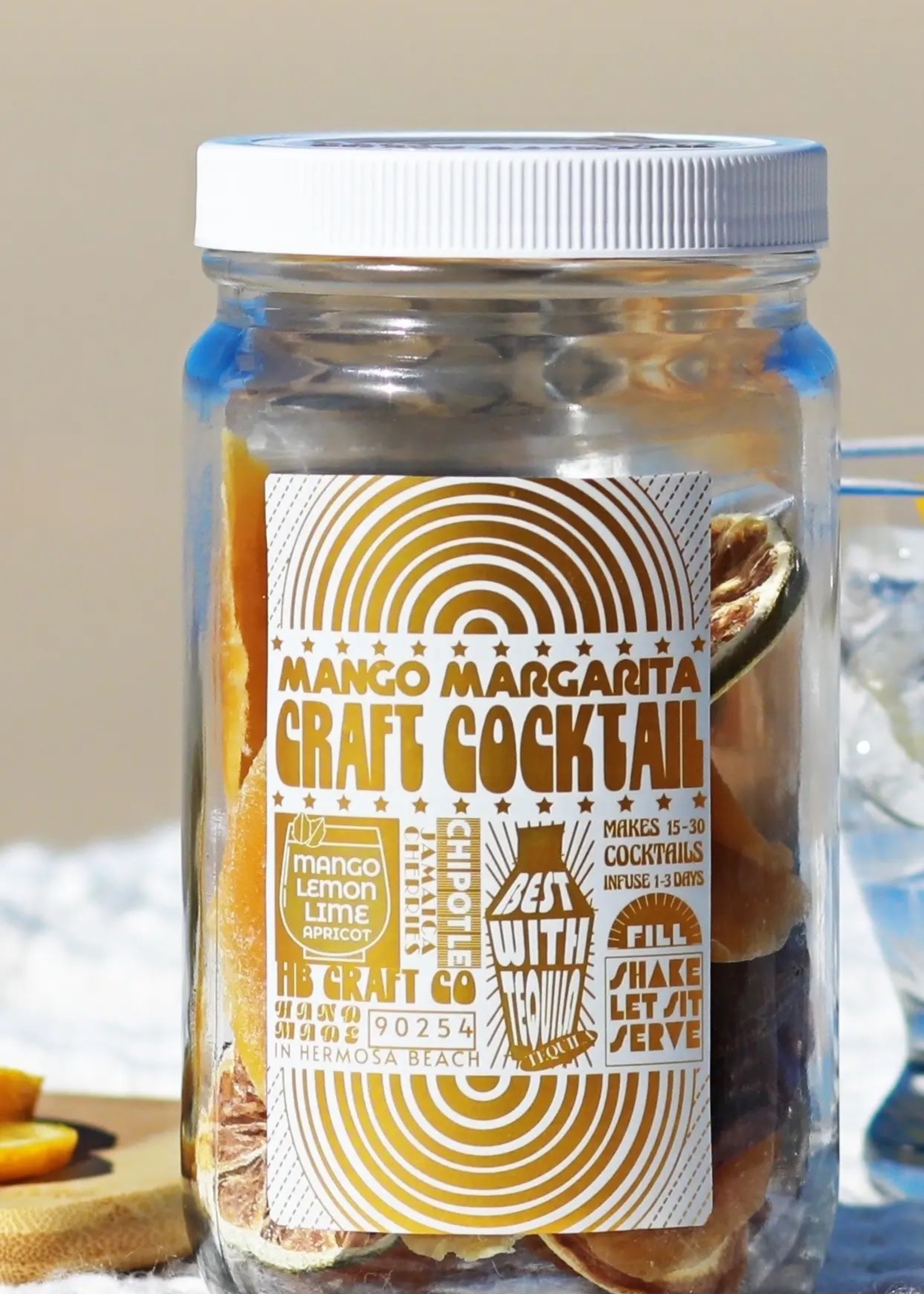 Practical Magic Craft Cocktails Mango Margarita Craft Cocktail