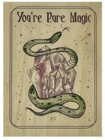 Spitfire Girl Pure Magic - Wood Card Folding