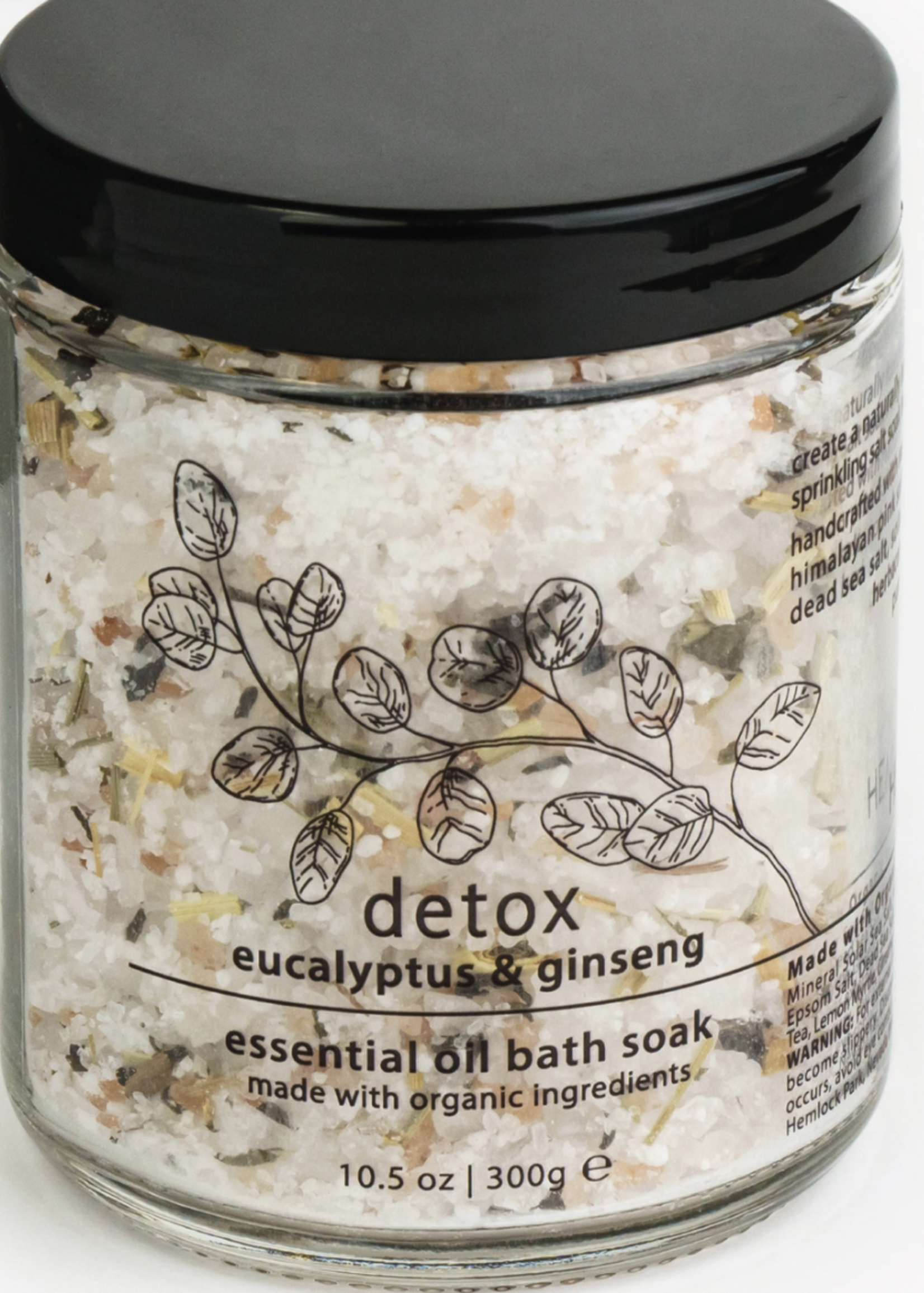 Hemlock Park Bath Salts: Detox