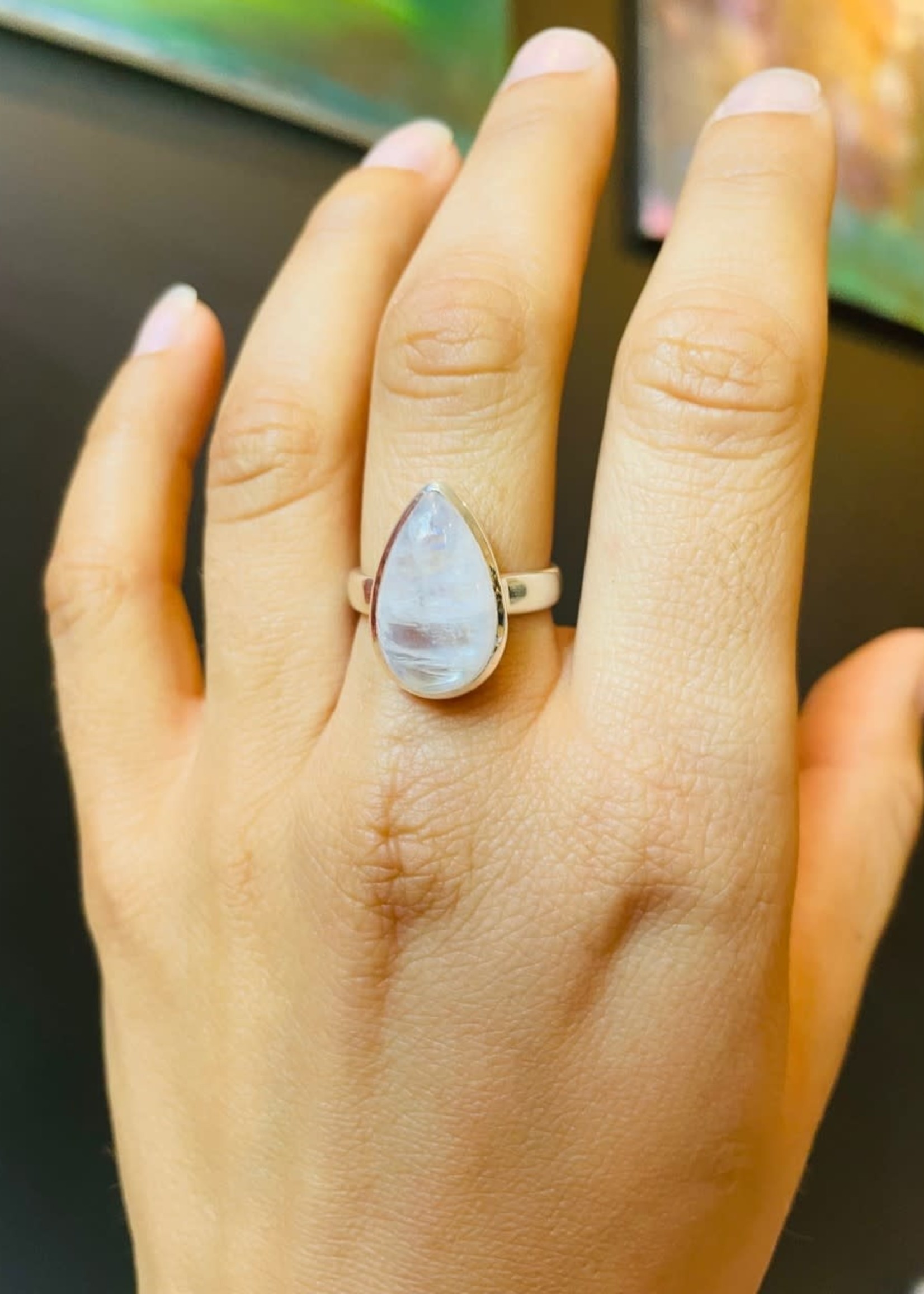 Nugent Moonstone Sterling Silver Ring