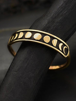 Nina Designs Moon Phases Ring bronze
