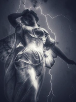 HD Howard HD Howard Print - Lightening Angel