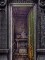 HD Howard HD Howard Print - Cross Mausoleum