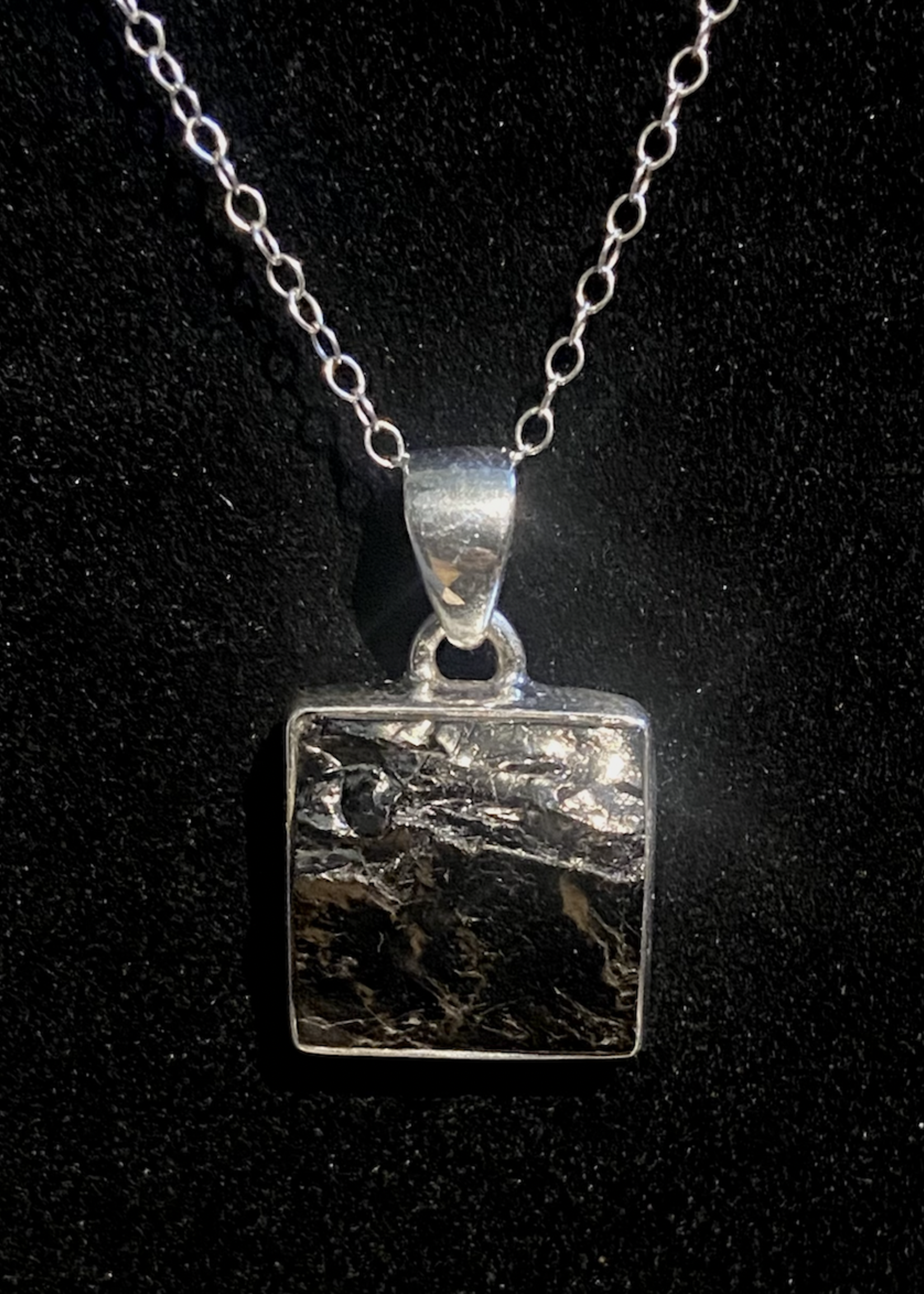Nugent Shungite Pendant Square