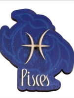 Most Amazing Pisces Wooden Keychain