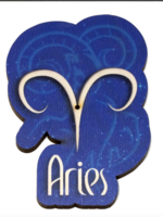 Most Amazing Aries Wooden Keychain