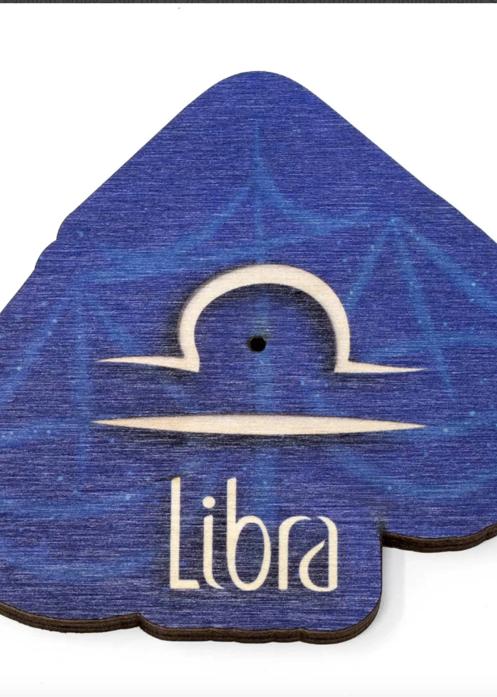 Most Amazing Libra Wooden Keychain
