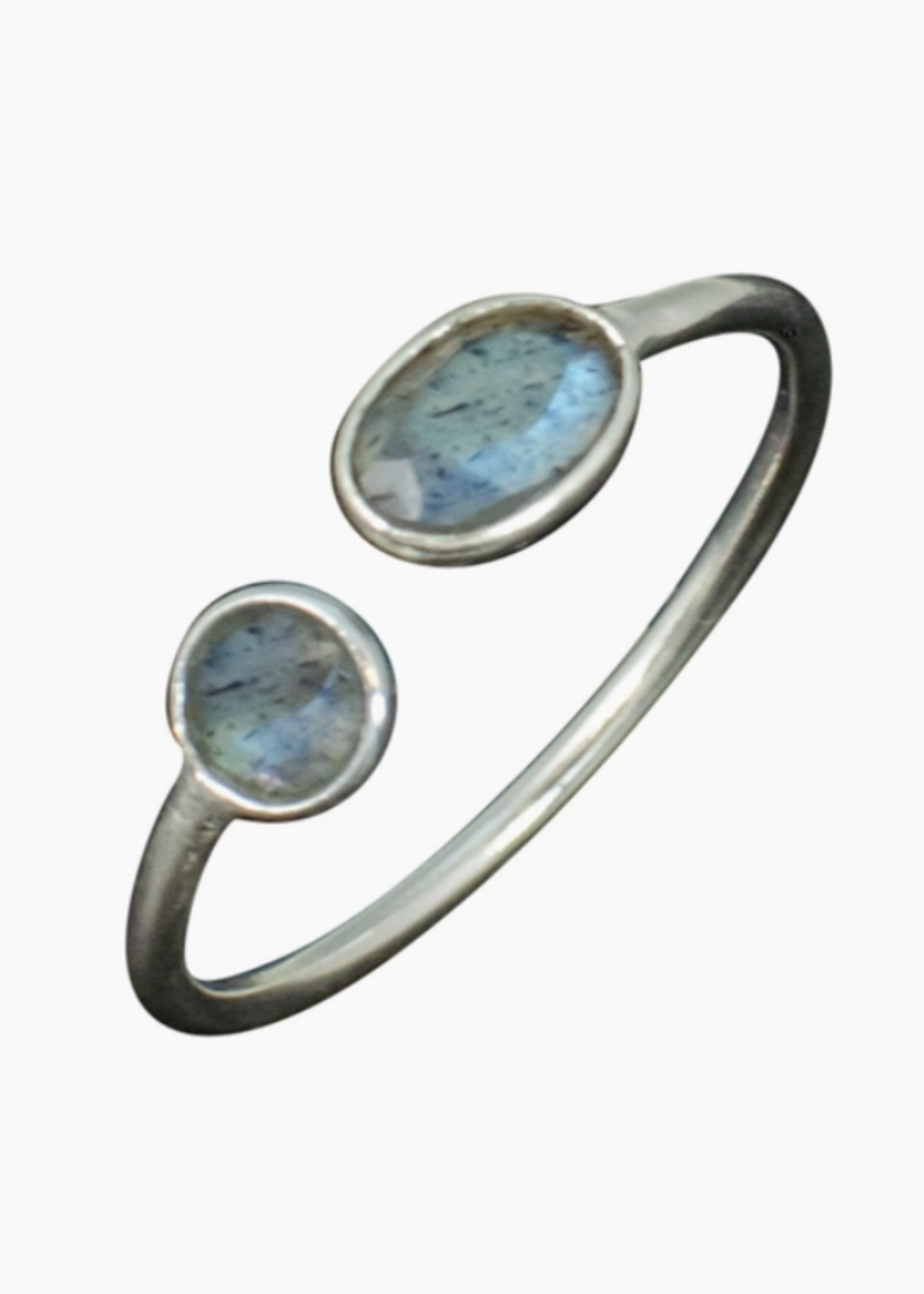 Saraswati Imports Dewdrops Labradorite Sterling Ring