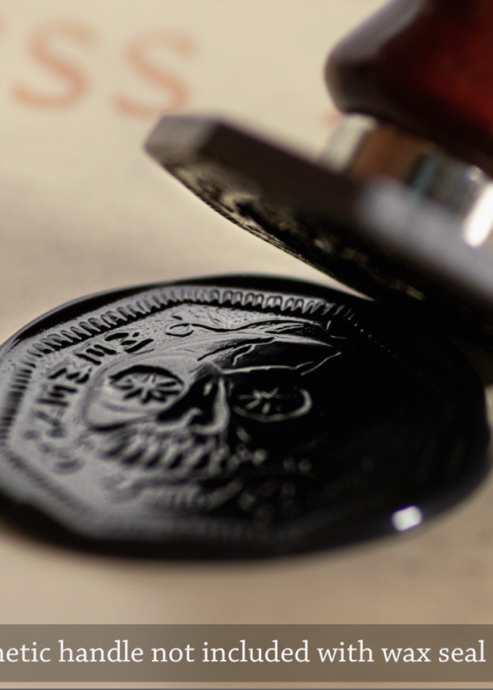 Shire Post Memento Mori Wax Seal Coin for Use with Handle