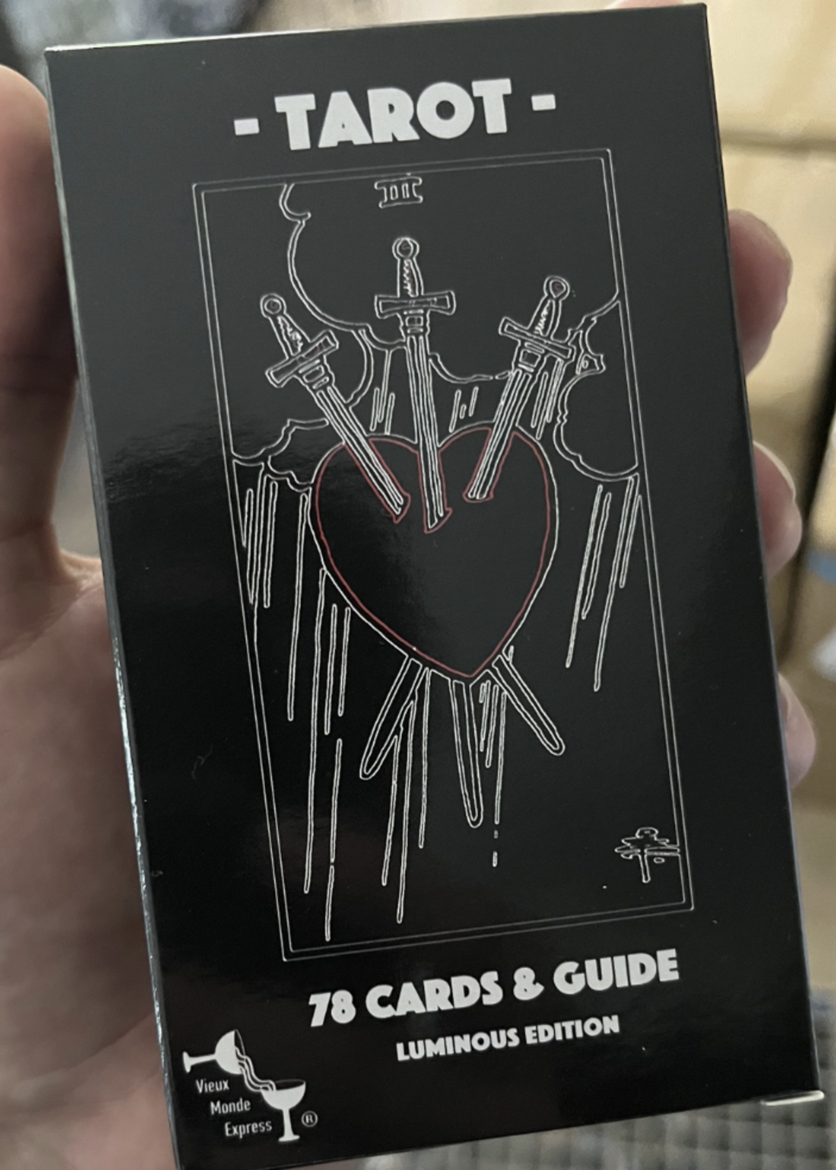 Vieux Monde Express Classic Tarot - Luminous Edition - Deck & Guide