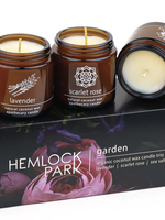 Hemlock Park Garden Candle Trio Gift Set