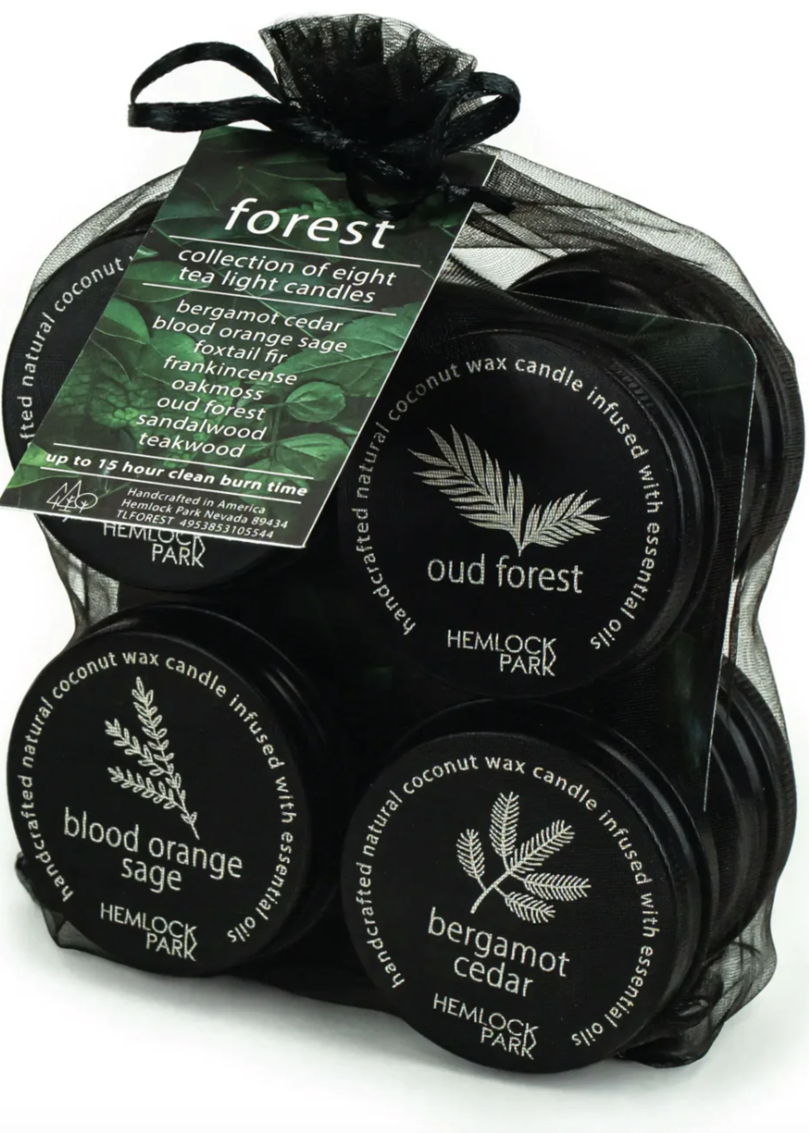 Hemlock Park Forest Tea Light Gift Set
