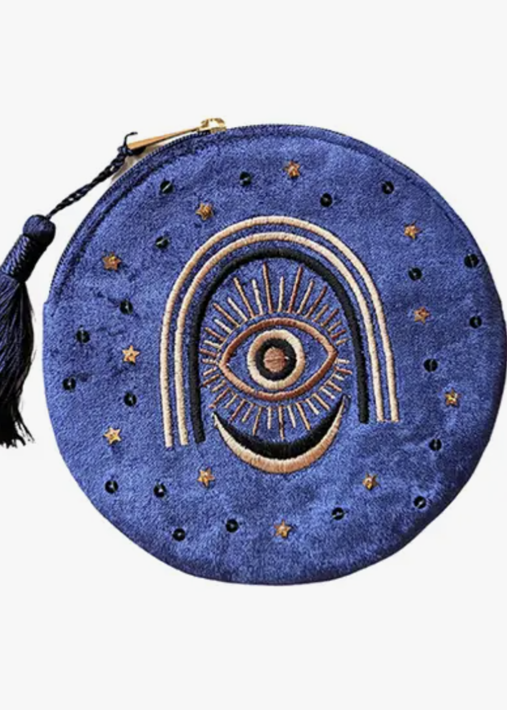 Goddess Provisions Velvet Third Eye Pouch - Blue