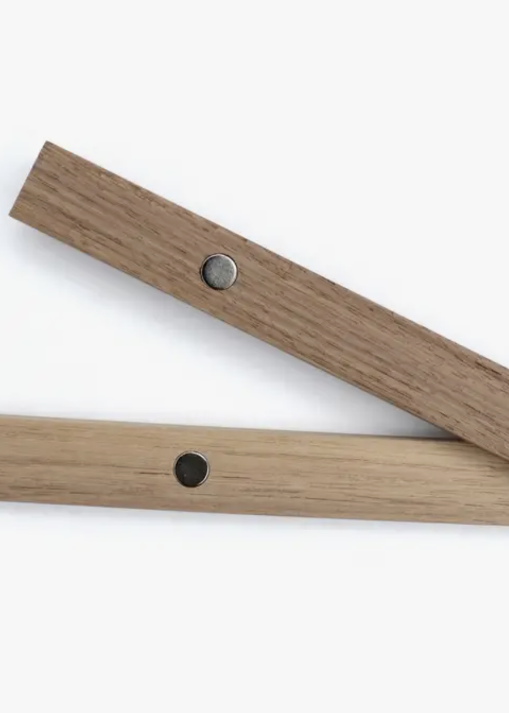 Curious Prints Vintage Botanical Fleurs 2 Flower Print w/ Walnut Hanging Frame