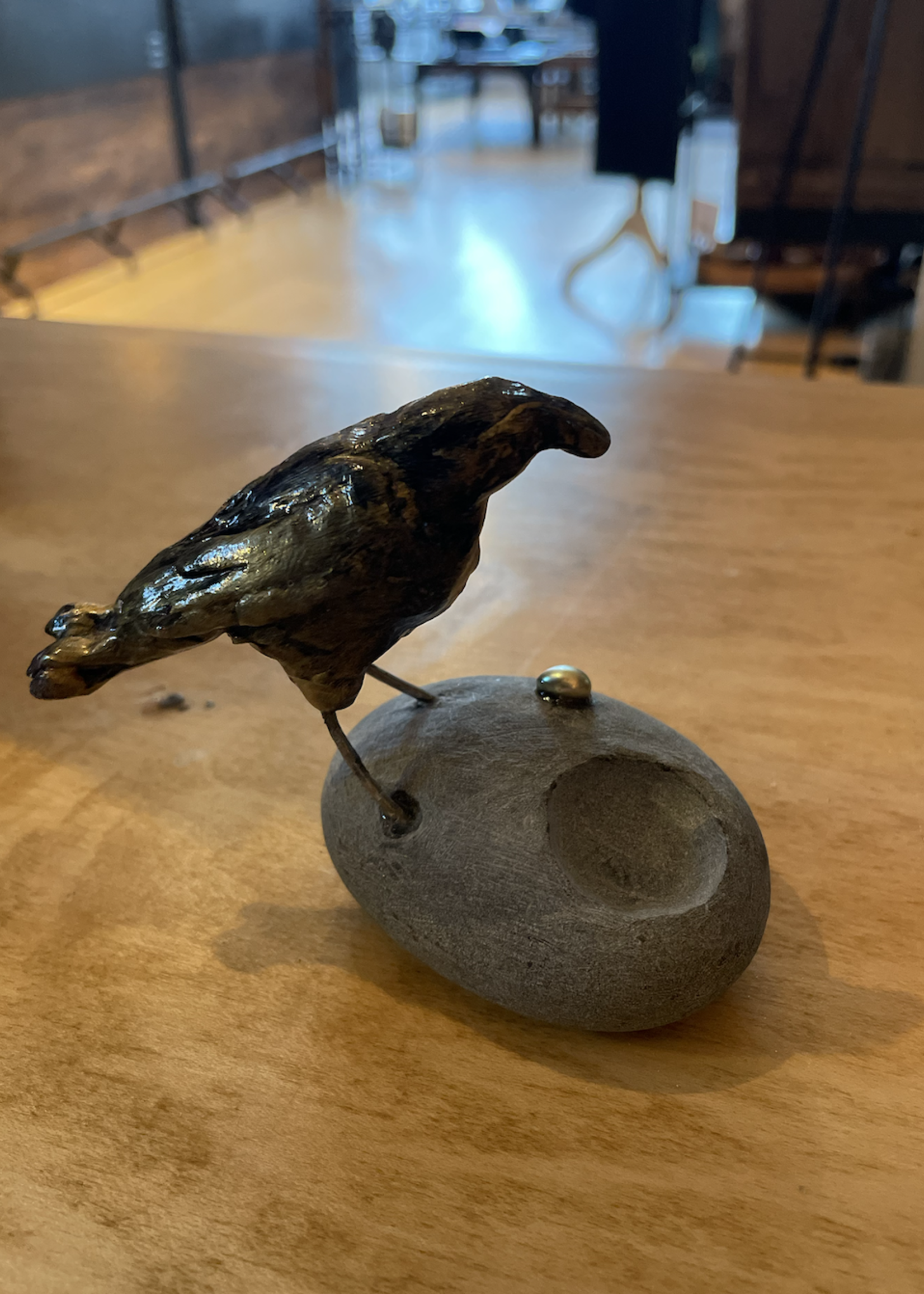 Pamela Johnson Crow Incense Burner