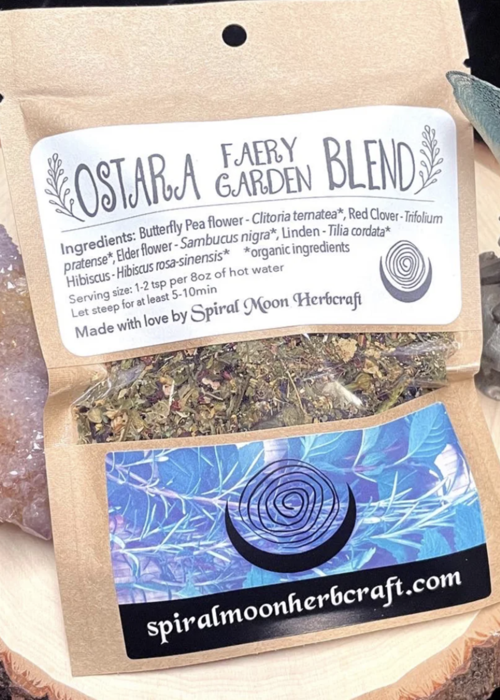 Spiral Moon Herbcraft Ostara Faery Garden Blend Tea