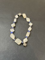 Moonstone and Lapis Lazuli Bracelet