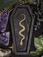 Third Eye Creation Company Wooden Snake Coffin Tray