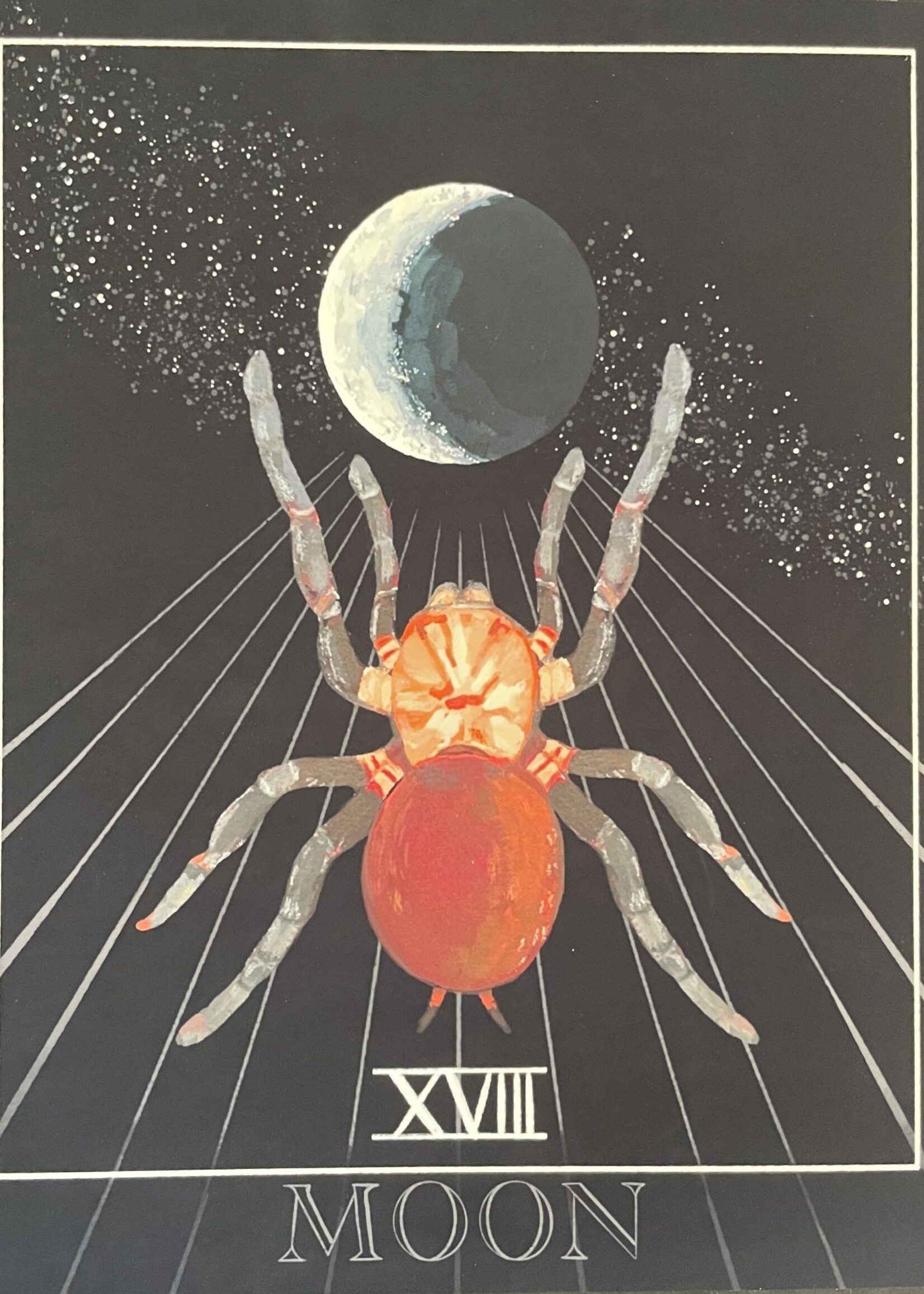 Selby Burke Art Selby Burke Art: Moon 8x10 Print