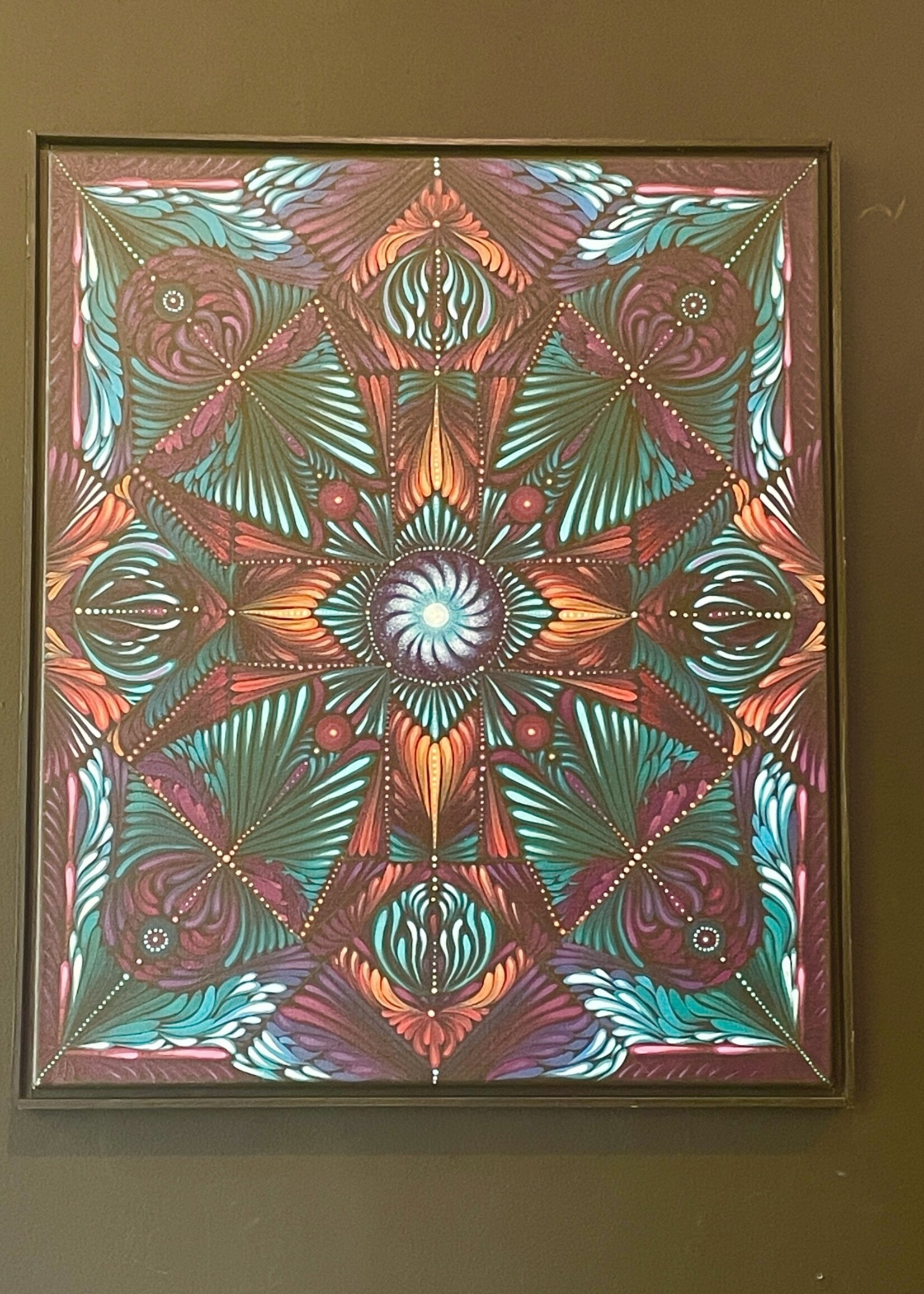 Flowstate Paint HEART CHAKRA: (24x20")