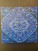 Flowstate Paint AJNA CHAKRA (20x20")
