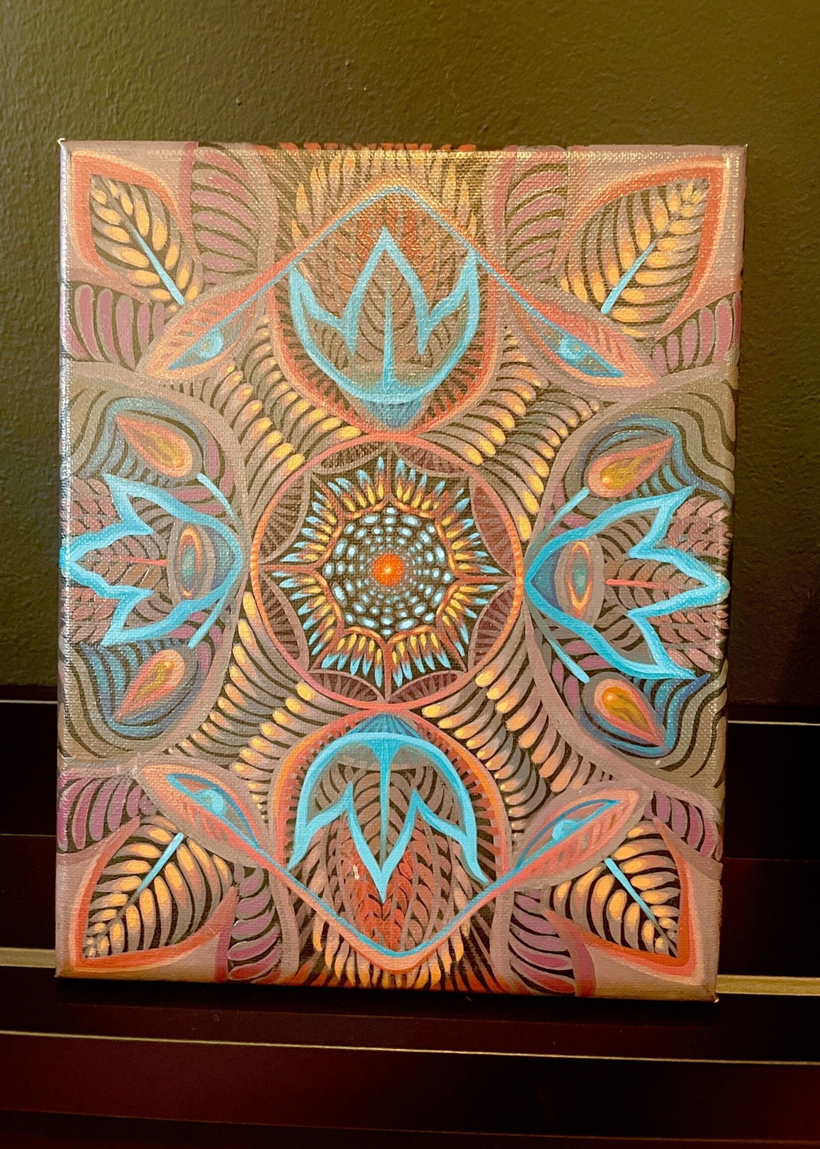 Flowstate Paint COLOR STUDY 2: (8x10")