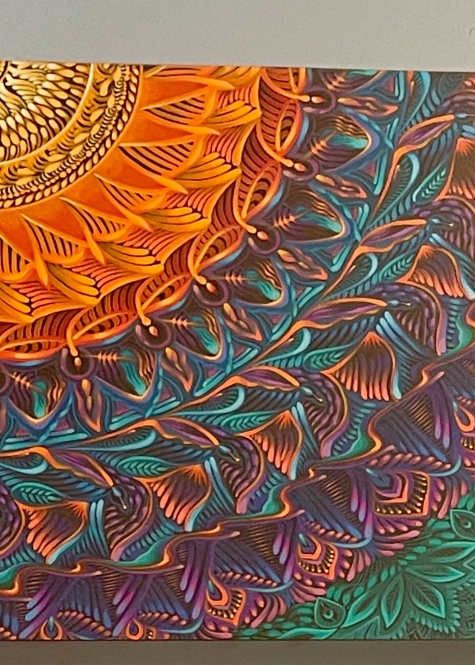 Flowstate Paint SAMSARA CHAKRA 1: (24x20")